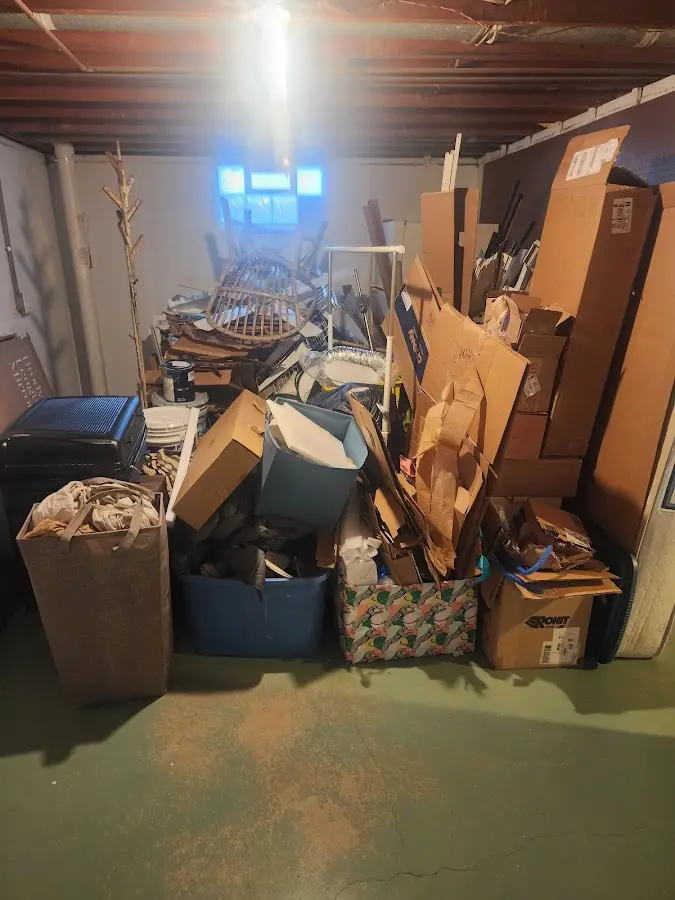 Roll-off dumpster container at job site for Construction Dumpster Rental in Whetstone